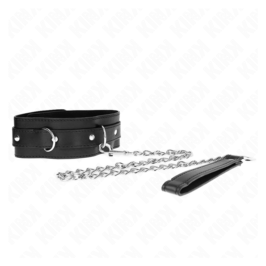 Kink - Collar With Belt 65 Cm With Strap Black 54 X 4.5 Cm