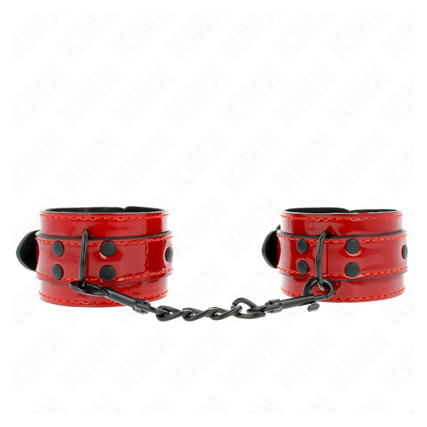 Kink - Dark Red Wrist Cuffs 23 X 5 Cm