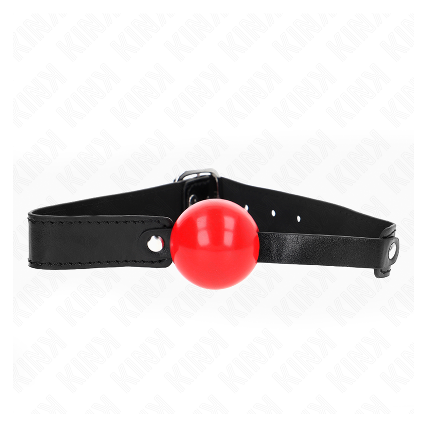 Kink - Soft Tpe Ball 4 Cm Gag Model 1 66 X 2.5 Cm Adjustable 41-61 Cm