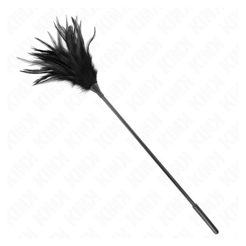 Kink - Multiple Black Tickle Feathers 45 Cm