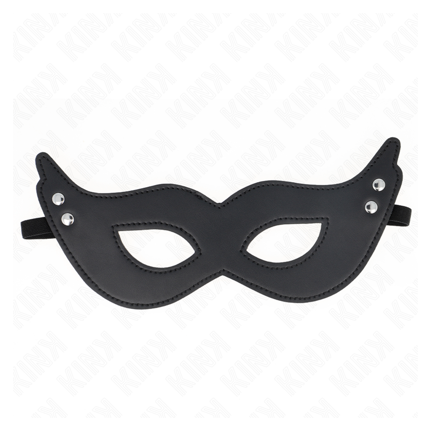 Kink - Leatherette Mask With Rivets Model 1 26 X 8 Cm