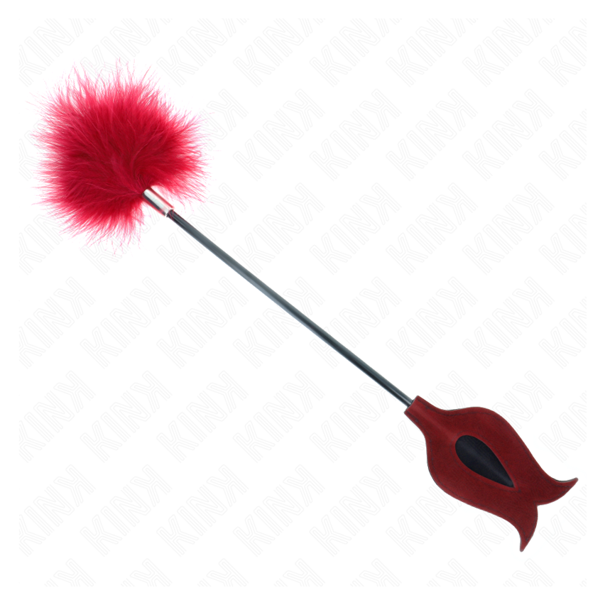 Kink - Tickle Feathers With Rose-shaped Paddle 8 Cm