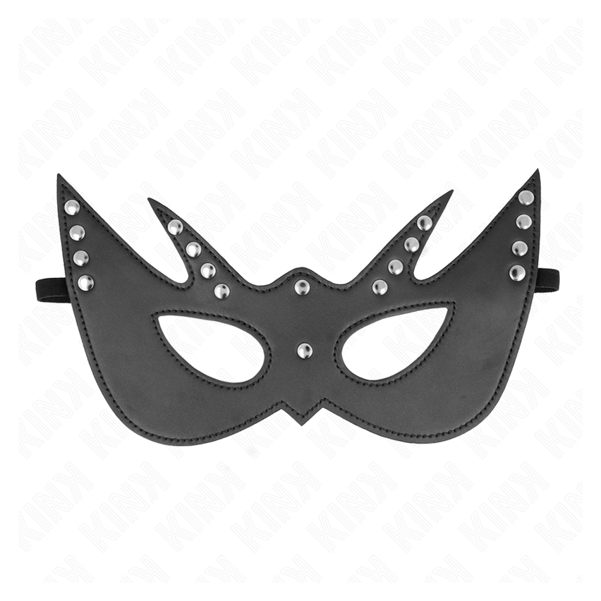 Kink - Bat Mask With Rivets 23 X 15 Cm