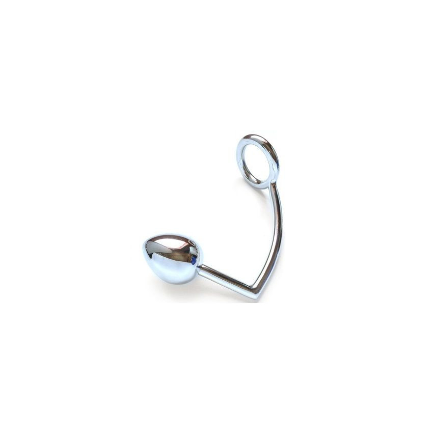 Metal Hard - Ring With Anal Hook 40mm
