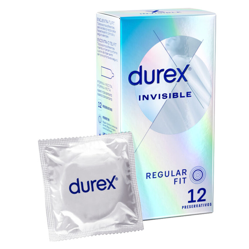 Durex - Invisible Extra Thin 12 Units