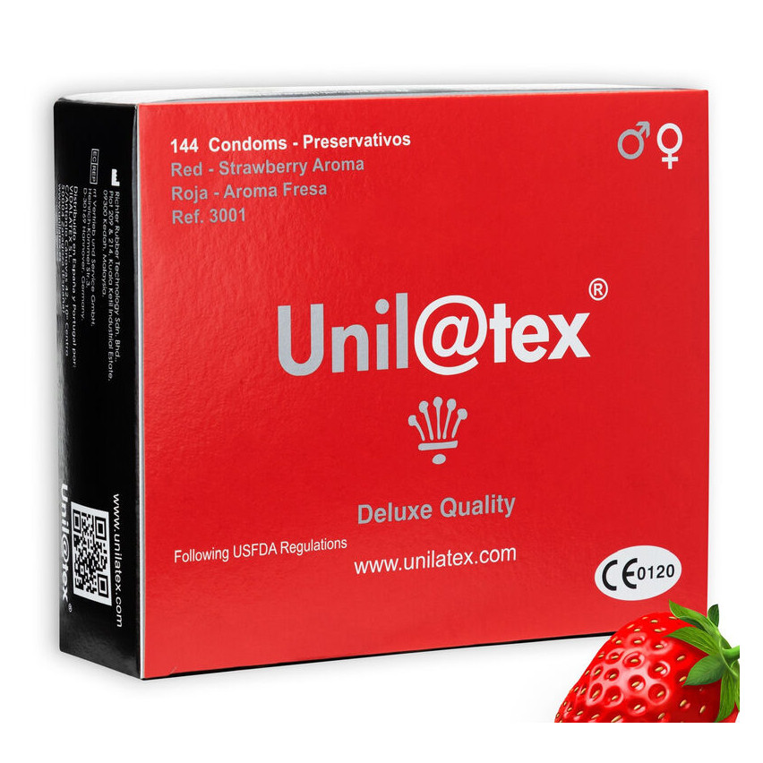 Unilatex - Red / Strawberry Preservatives 144 Units