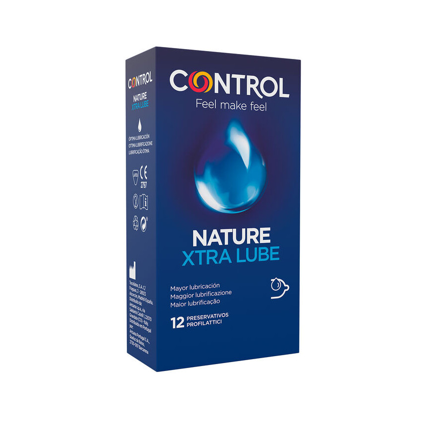 Control - Adapta Nature Extralube Condoms 12 Units