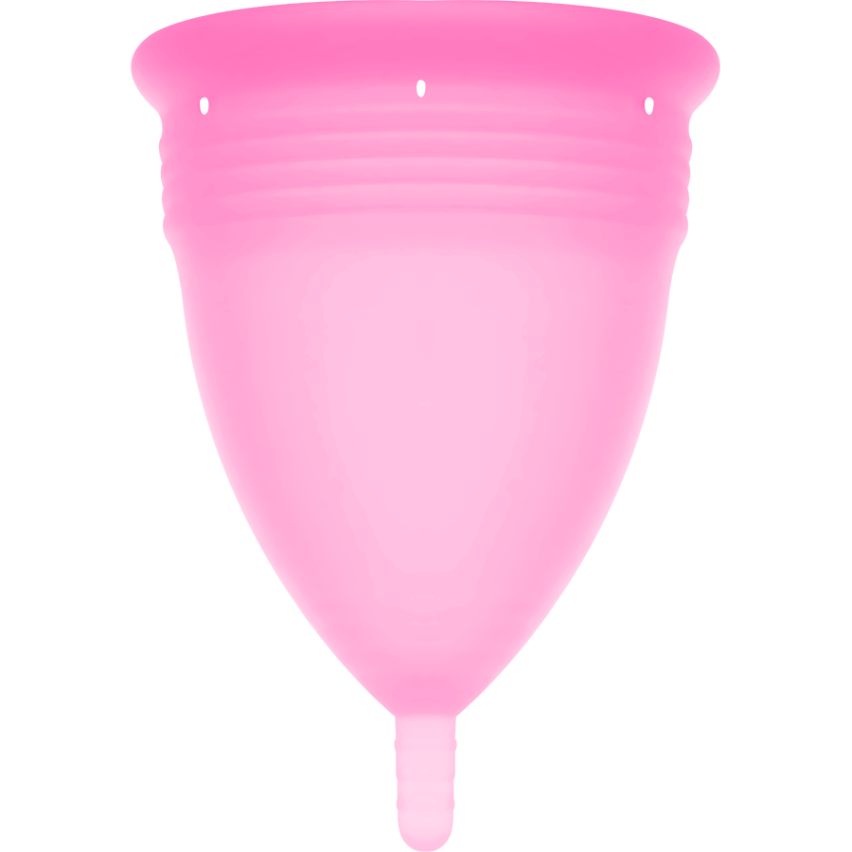 Stercup - Fda Silicone Menstrual Cup Pink - Size L
