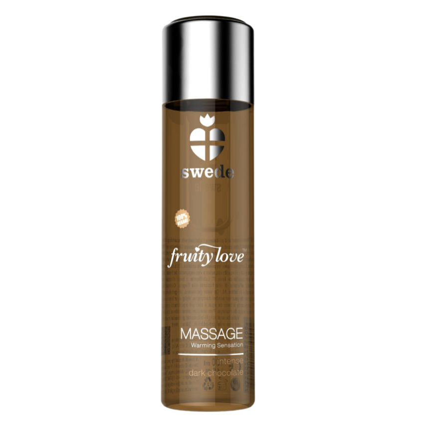 Swede - Fruity Love Warming Effect Massage Oil Intense Dark Chocolate 120 Ml