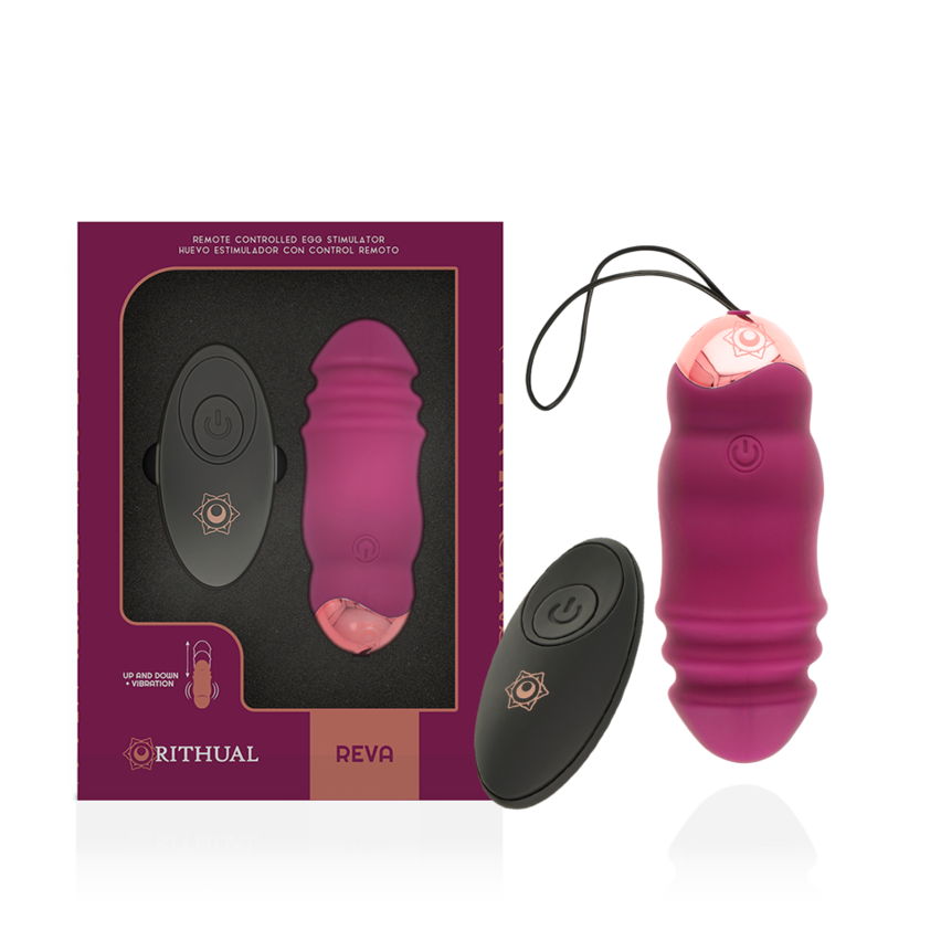 Rithual - Reva Egg Remote Control Up&down System + Vibration
