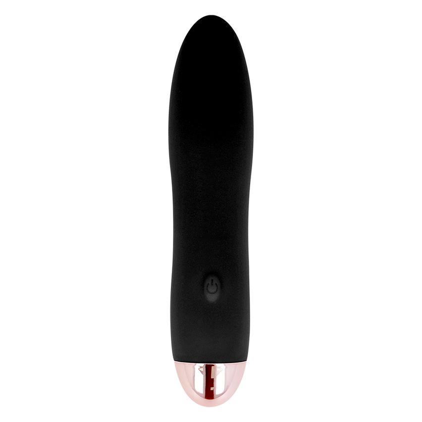 Dolce Vita - Rechargeable Vibrator Four Black 7 Speeds