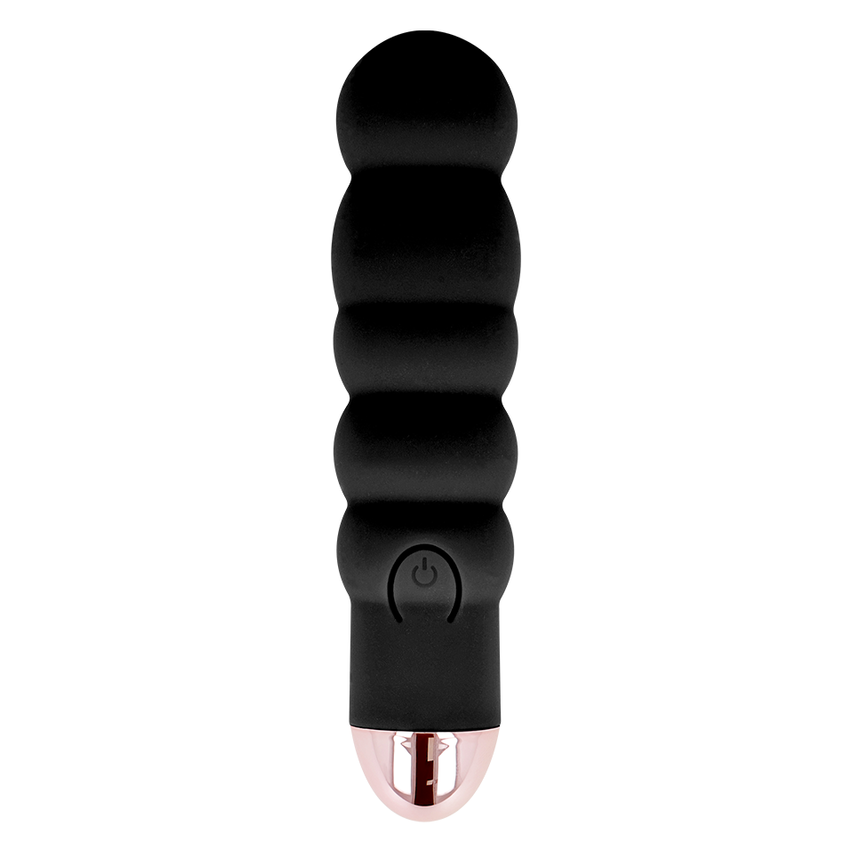 Dolce Vita - Rechargeable Vibrator Six Black 7 Speeds
