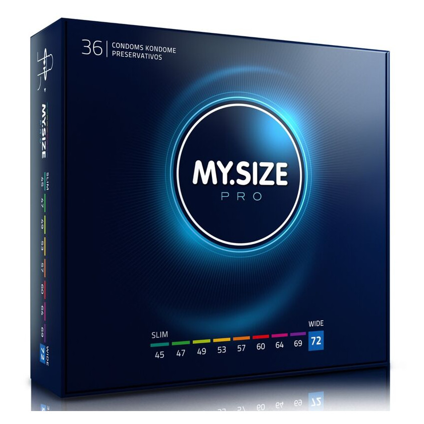 My Size - Pro Condoms 72 Mm 36 Units