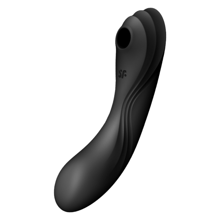 Satisfyer - Curvy Trinity 4 Air Pulse Vibrator Black