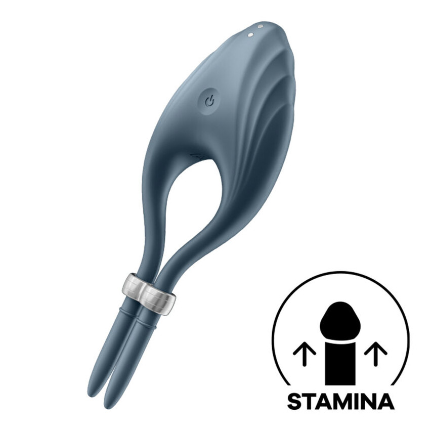 Satisfyer - Duelist Ring Vibrator Grey