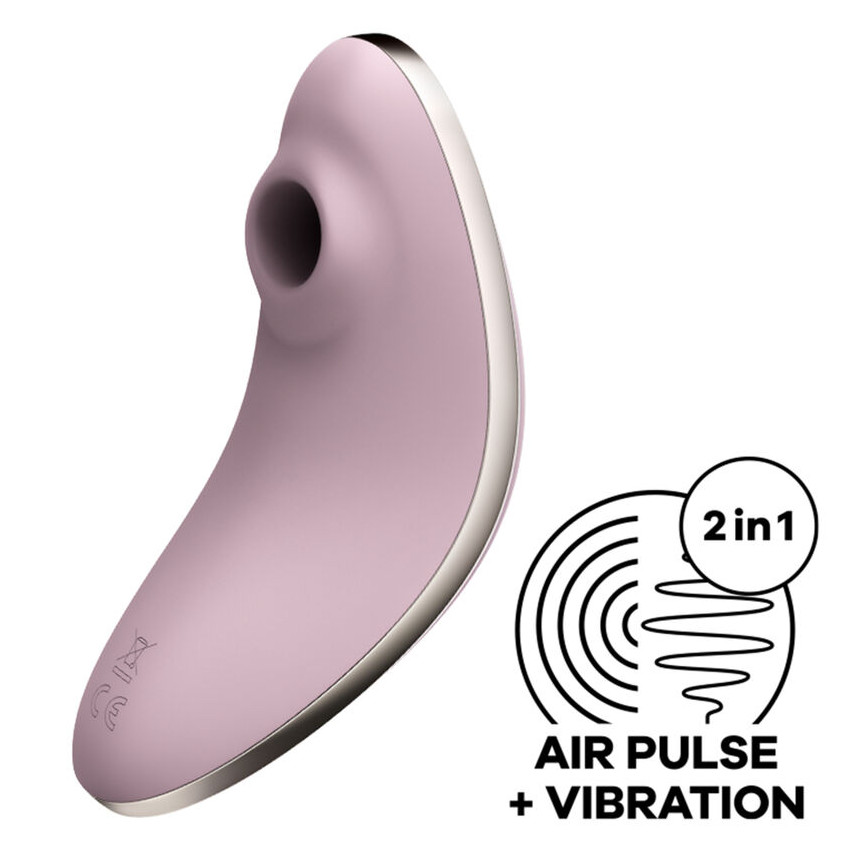 Satisfyer - Vulva Lover 1 Air Pulse Stimulator & Vibrator Violet