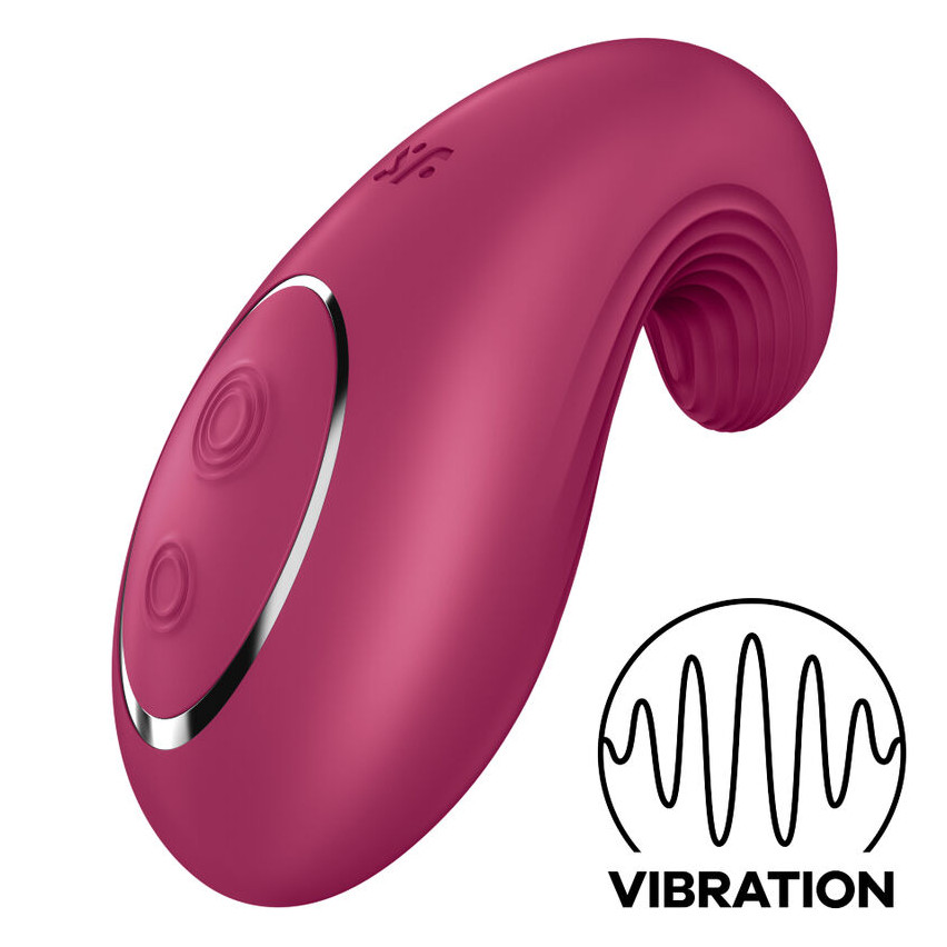 Satisfyer - Dipping Delight Lay-on Vibrator Red