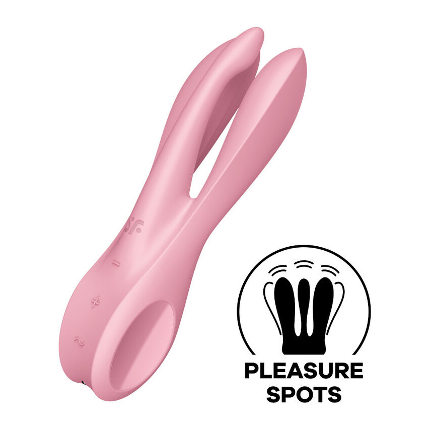 Satisfyer - Threesome 1 Vibrator Pink