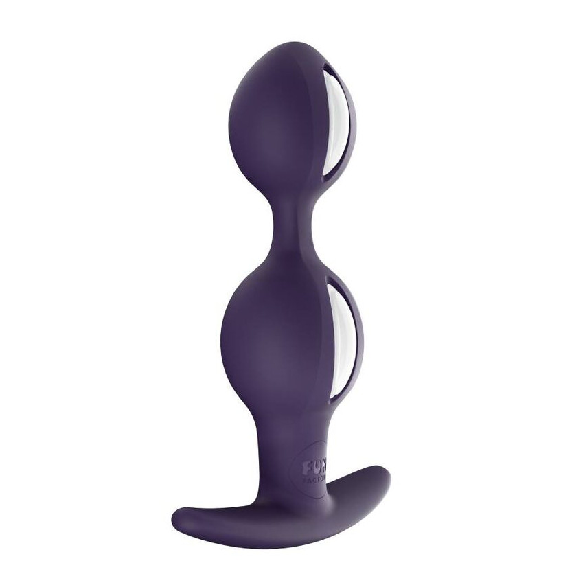Fun Factory - B Balls Duo White/dark Violet