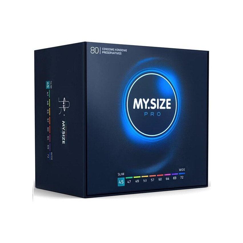 My Size - Pro Condoms 45 Mm 80 Units