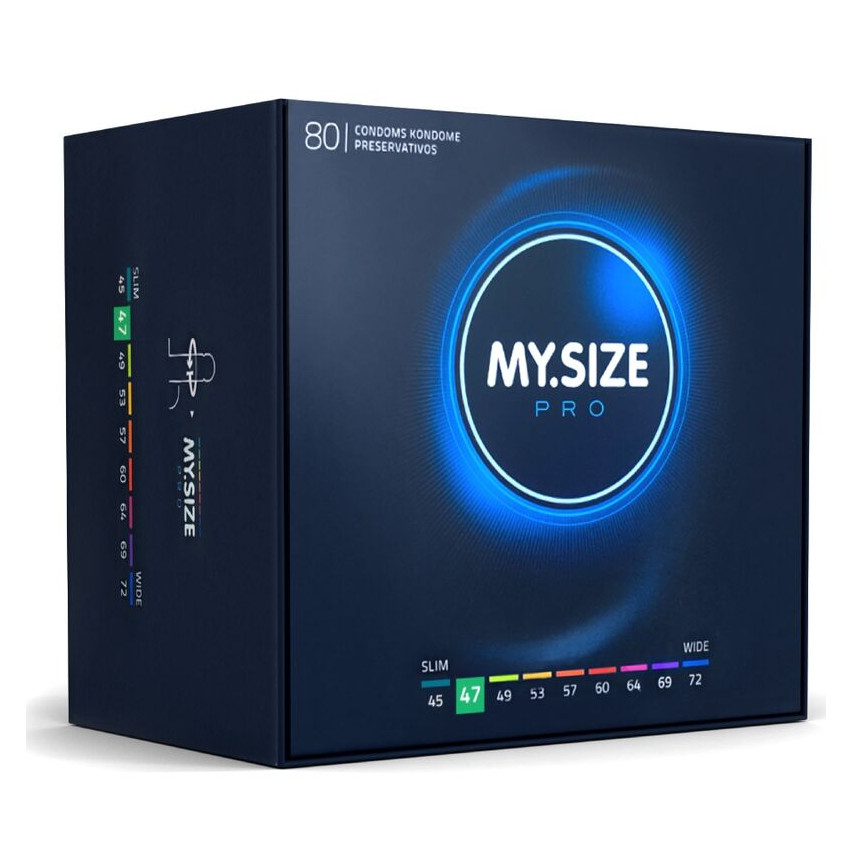 My Size - Pro Condoms 47 Mm 80 Units
