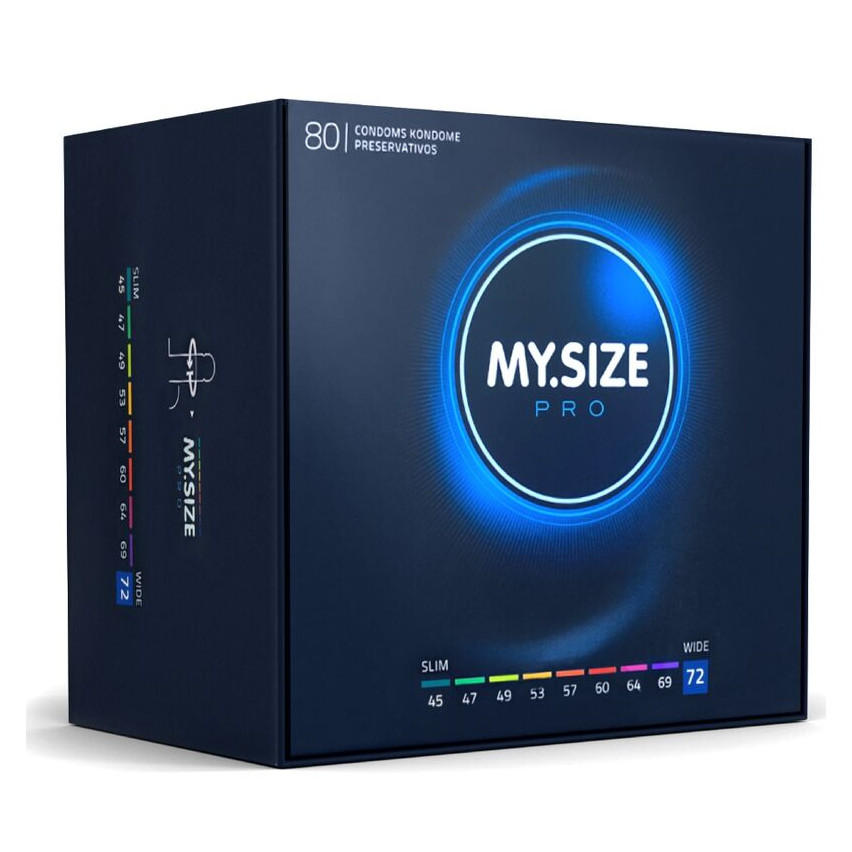 My Size - Pro Condoms 72 Mm 80 Units