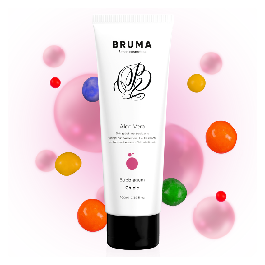 Bruma - Aloe Vera Sliding Gel Bubblegum Flavor 100 Ml