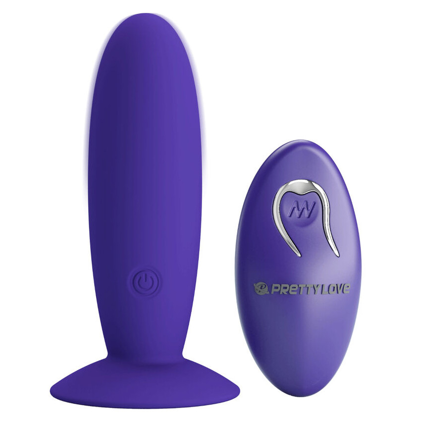 Pretty Love - Youth Plug Anal Vibrator Remote Control Violet