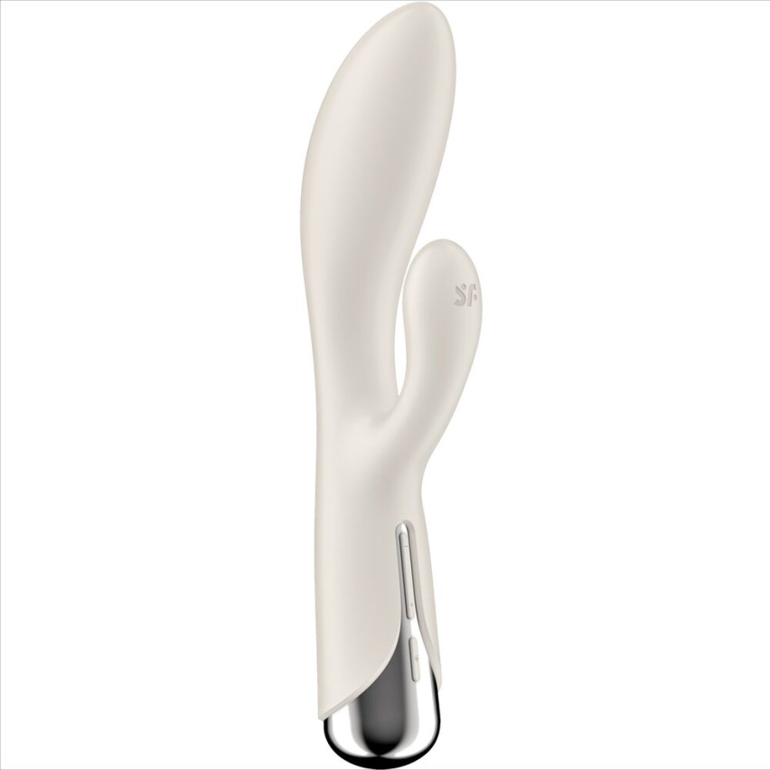 Satisfyer - Spinning Rabbit 1 Clitoris And G-spot Stimulation Beige