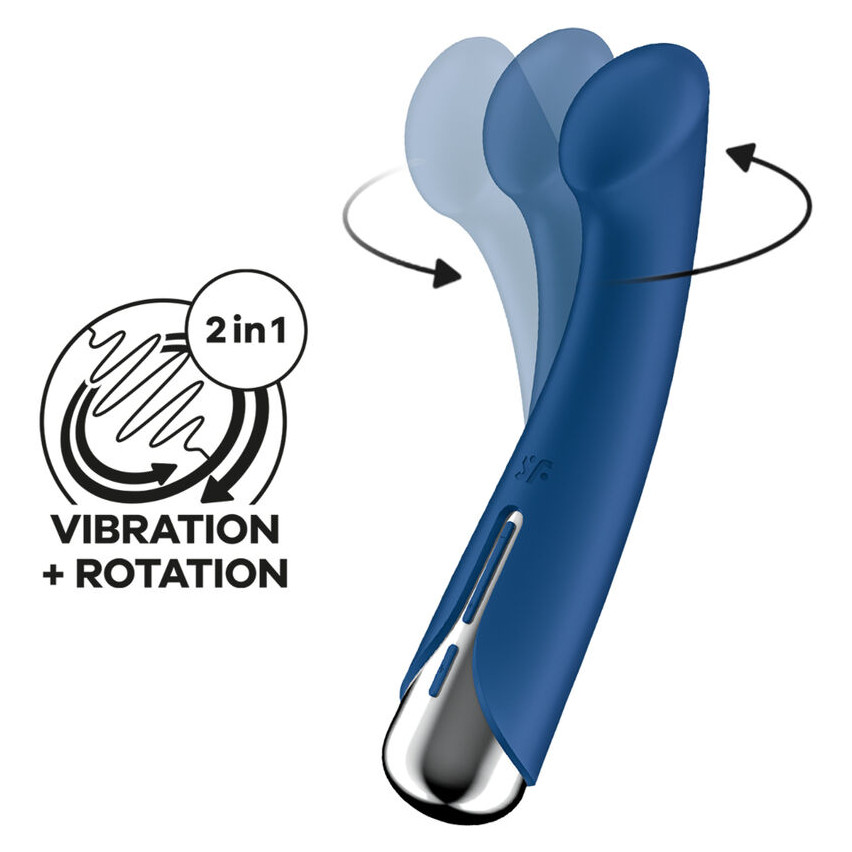 Satisfyer - Spinning G-sport 1 Rotator Vibrator Blue