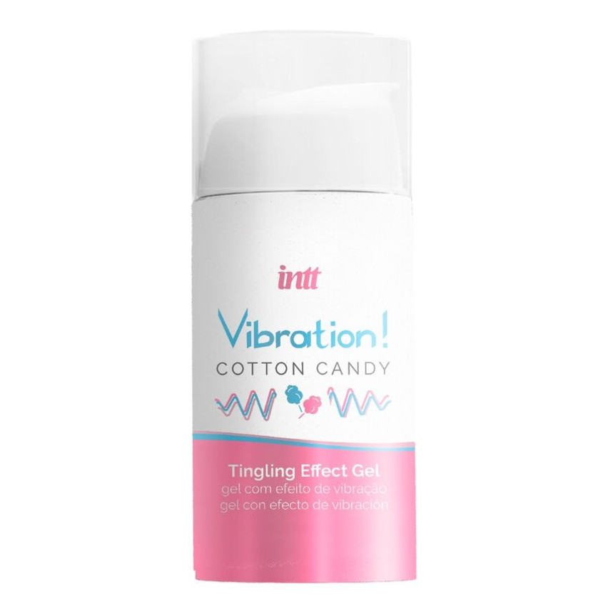 Intt - Powerful Intimate Stimulant Cotton Candy Liquid Vibrator Gel 15 Ml