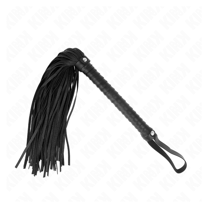 Kink - Whip With Black Textured Handle 48.5 Cm