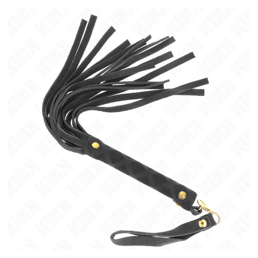 Kink - Black Suede Mini Whip 30 Cm