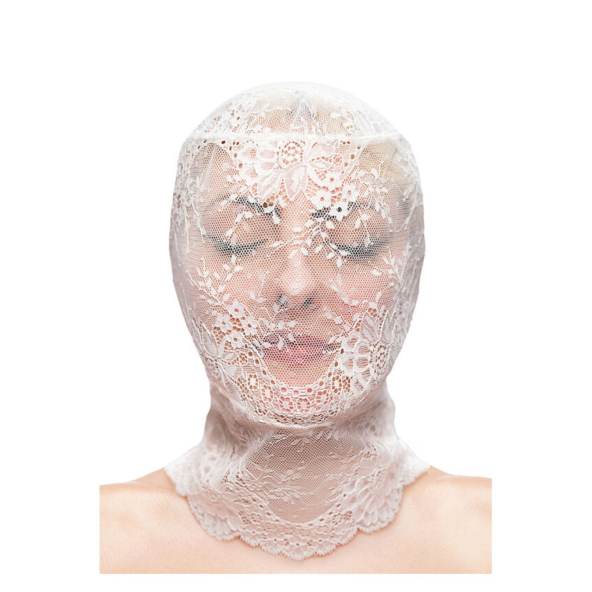 Ns Novelties - Fetish & Fashion Lace Hood White