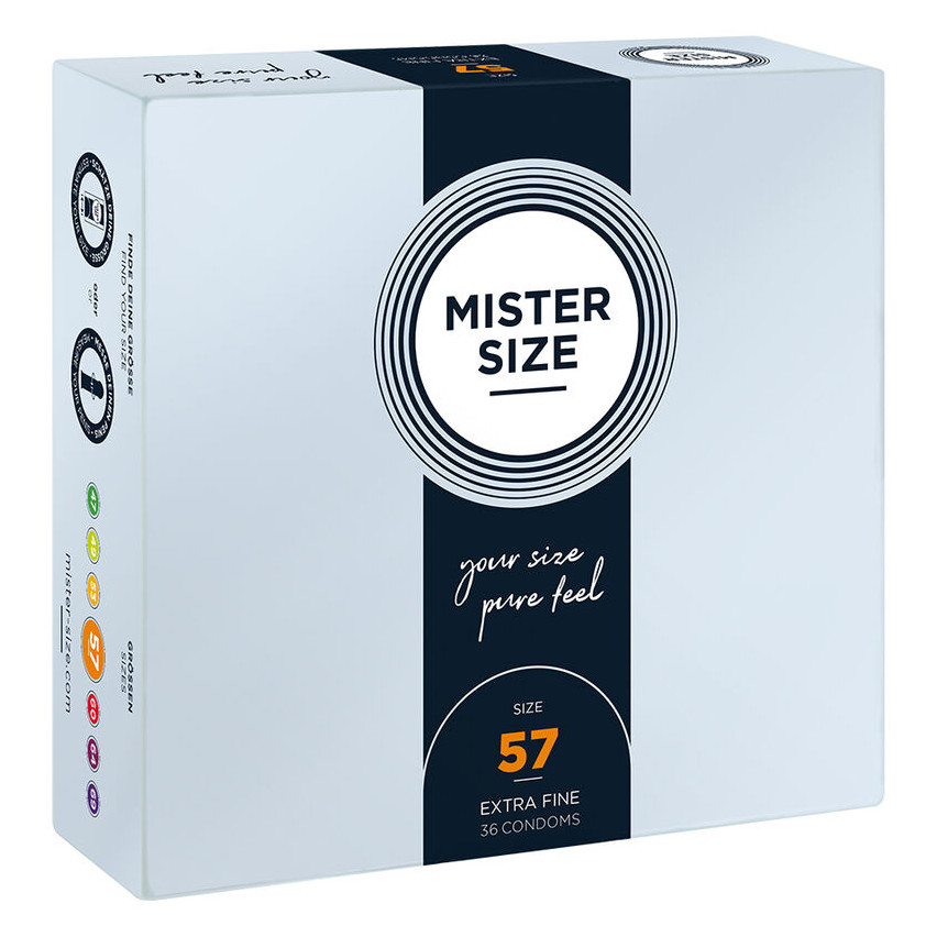 Mister Size - Condom Size L 57 Mm (36 Units)