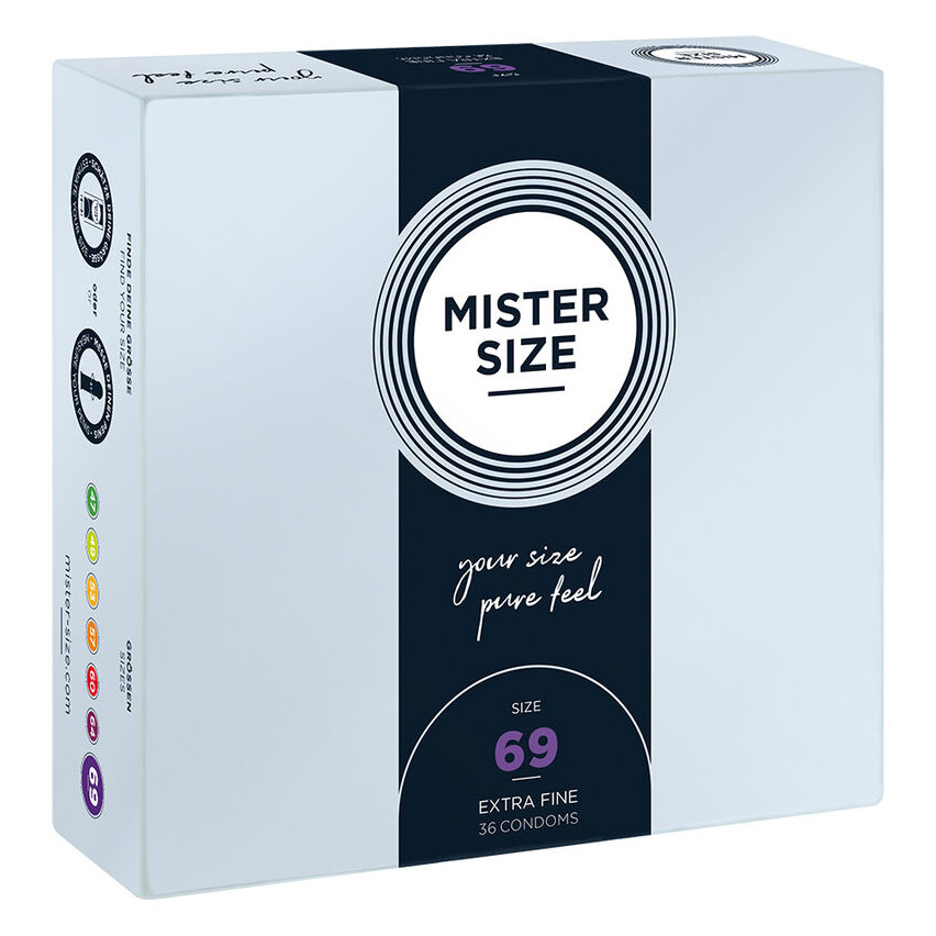 Mister Size - Condoms Size Xxxl 69 Mm (36 Units)