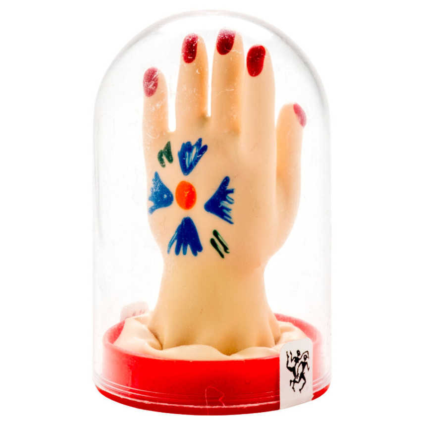 Condomerie - Handpainted Novelty Condoms Hand Model 1