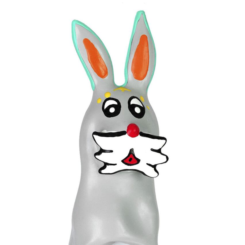 Condomerie - Handpainted Novelty Condoms Bunny Xl