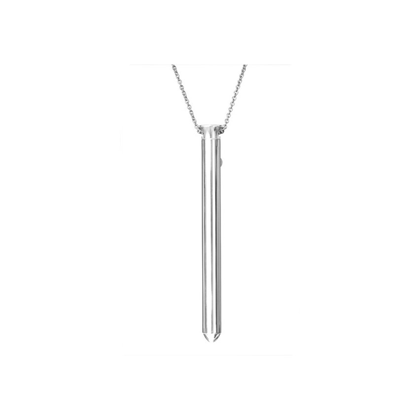 Crave - Vesper Vibrator Necklace Silver