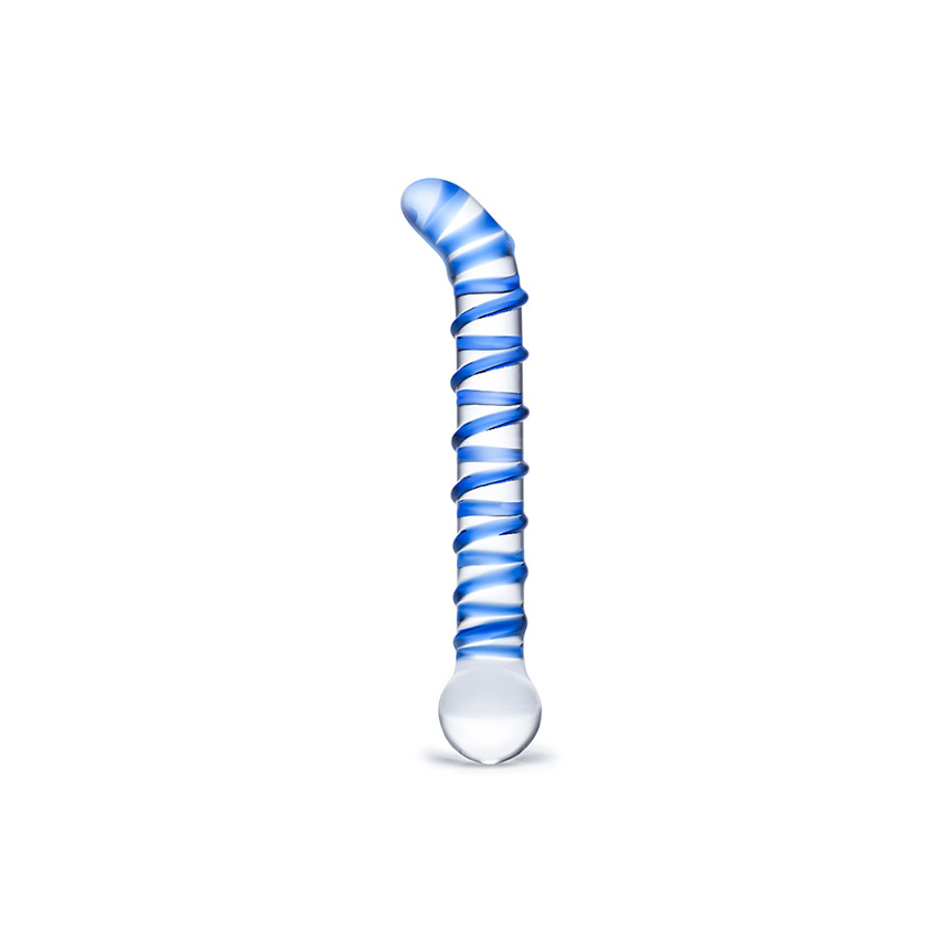 Glas - Mr. Swirly G-spot Glass Dildo