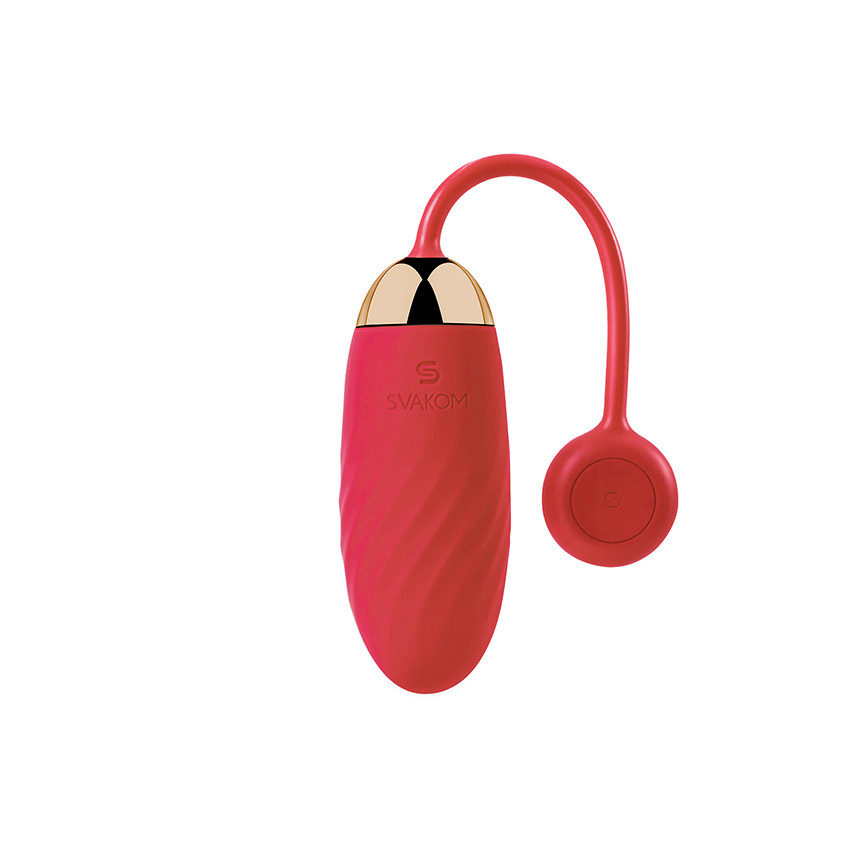 Svakom - Ella Vibrating Egg Red