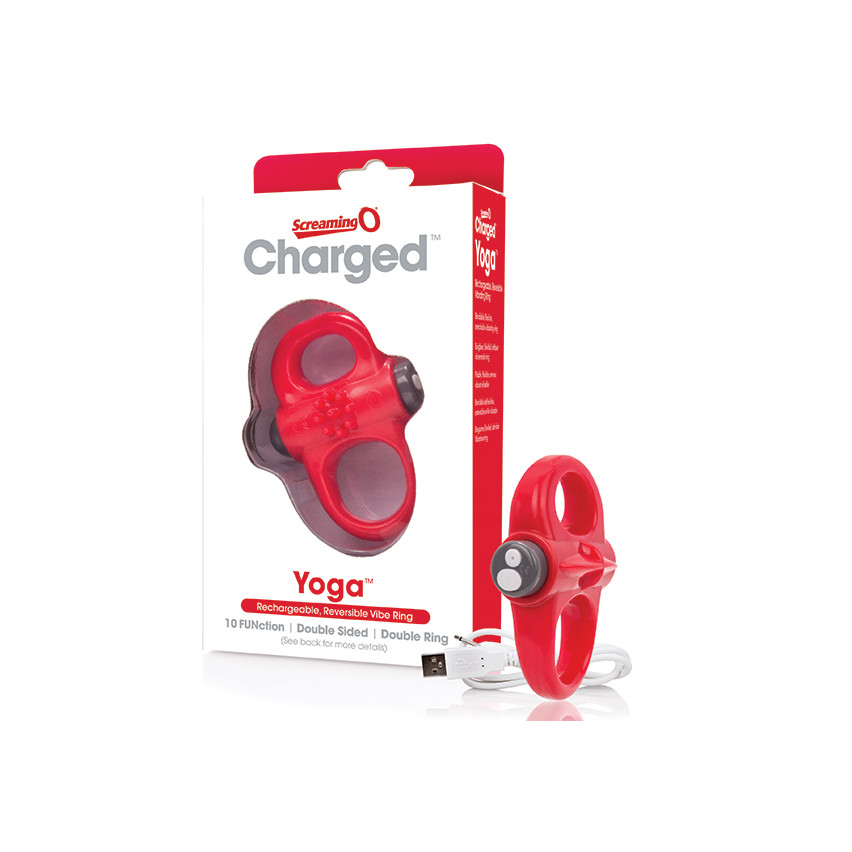 The Screaming O - Charged Yoga Vibe Ring Red