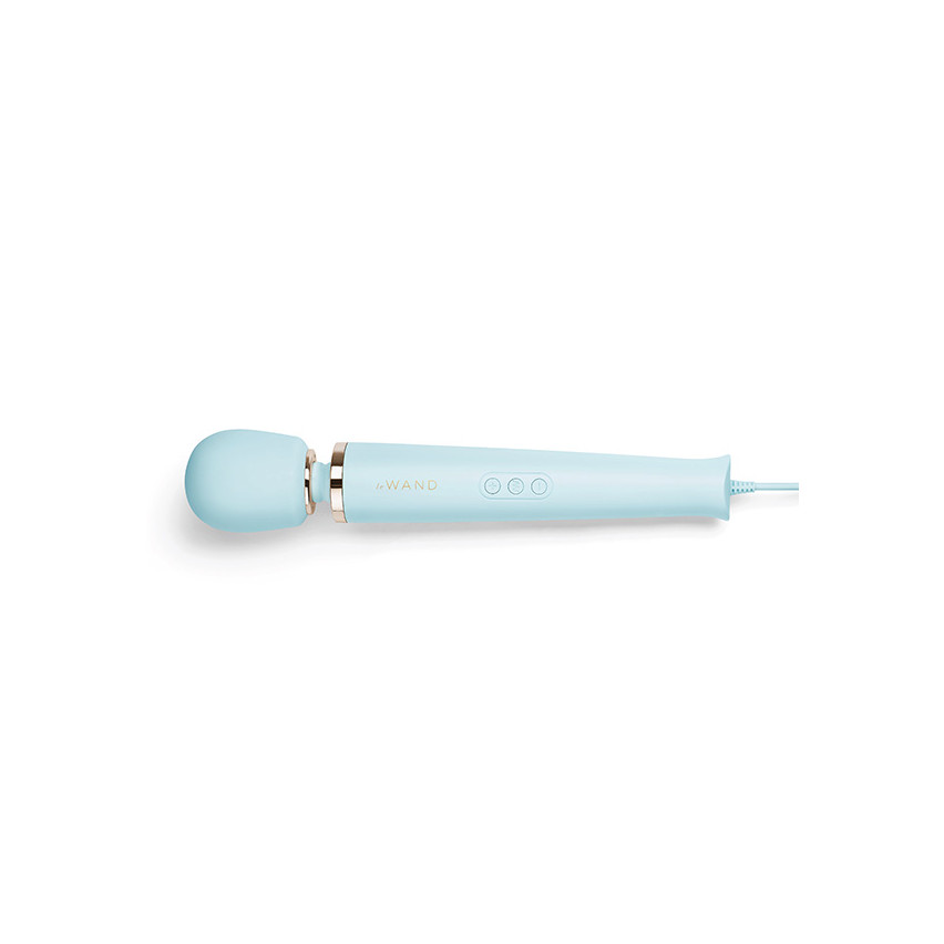 Le Wand - Powerful Plug-in Vibrating Massager Sky Blue