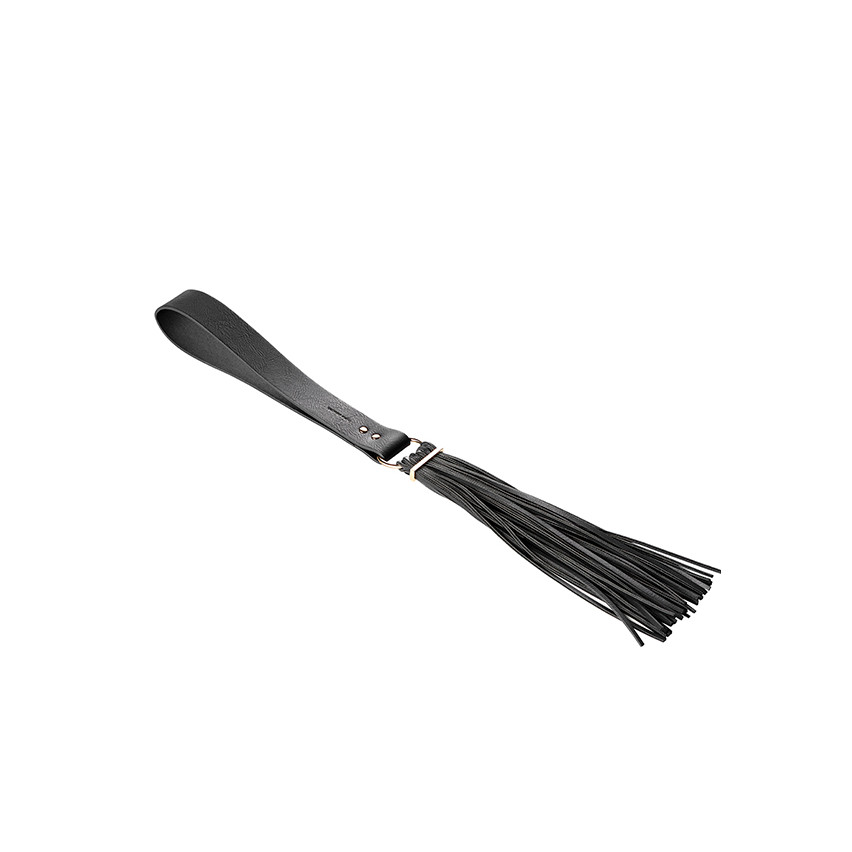 Bijoux Indiscrets - Maze Tassel Flogger Black