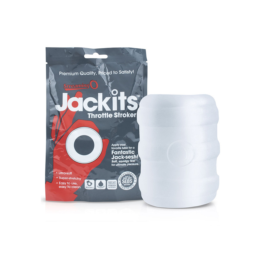 The Screaming O - Jackits Throttle Stroker Opaque