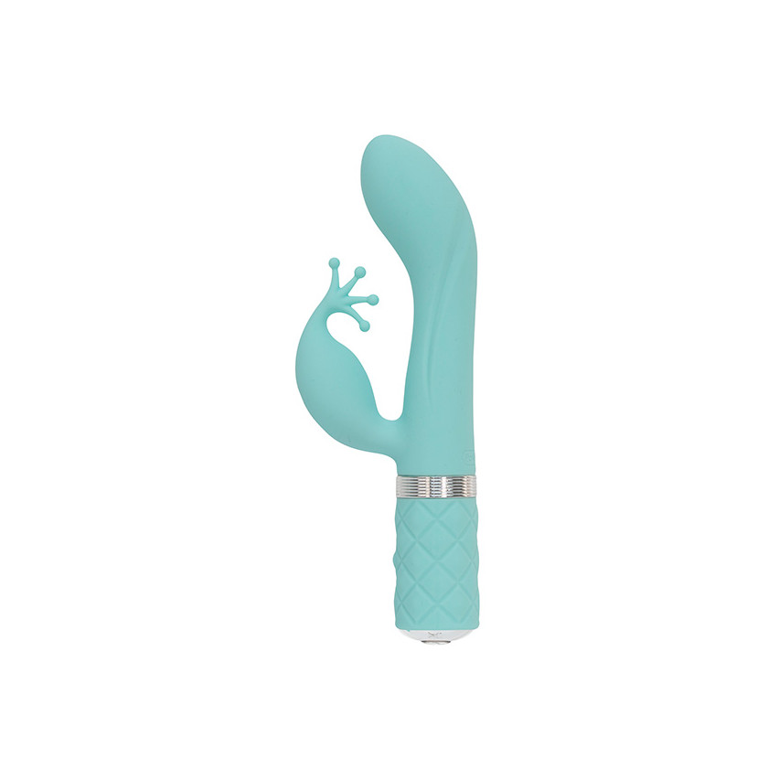 Pillow Talk - Kinky Rabbit & G-spot Vibrator Teal