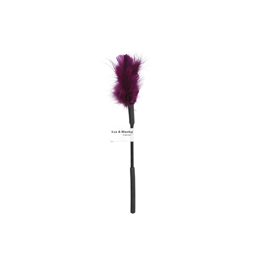 Sportsheets - Sex & Mischief Feather Tickler Purple