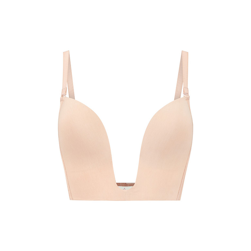 Bye Bra - Ultra Plunge Bra Beige S