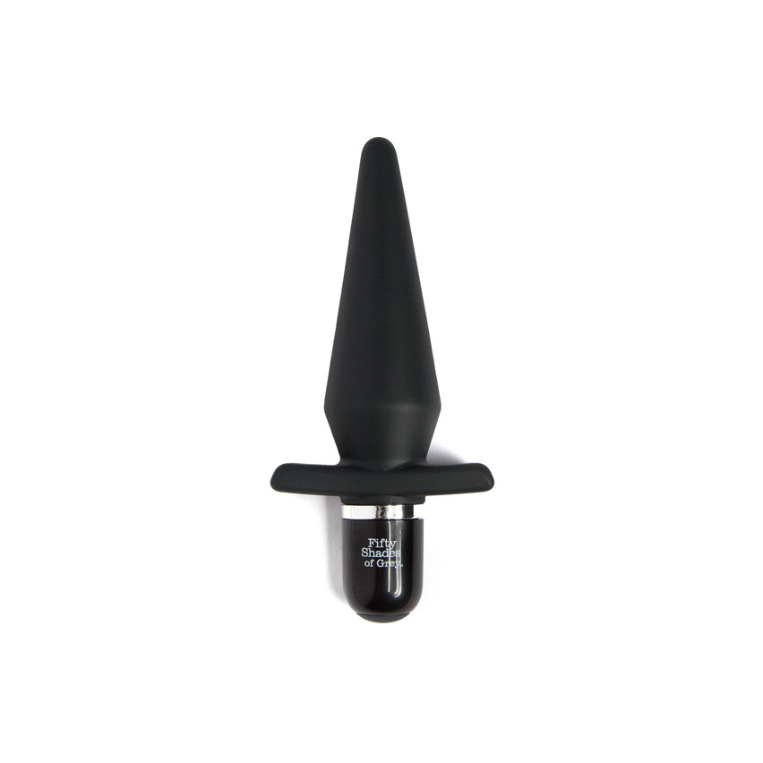 Fifty Shades Of Grey - Vibrating Butt Plug Black