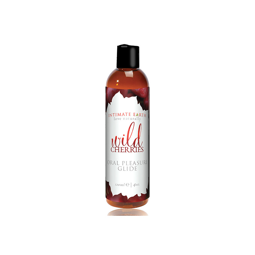 Intimate Earth - Natural Flavors Glide Wild Cherries 120 Ml
